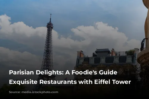 Parisian Delights:  A Foodie's Guide to Exquisite Restaurants with Eiffel Tower Views