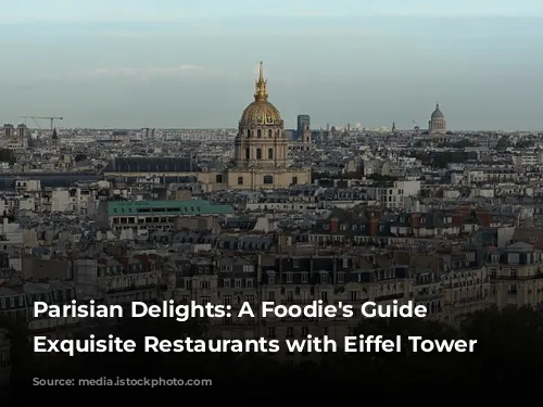 Parisian Delights:  A Foodie's Guide to Exquisite Restaurants with Eiffel Tower Views