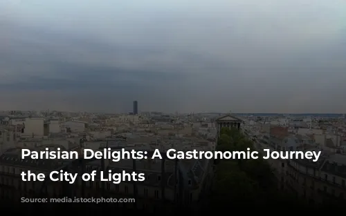 Parisian Delights: A Gastronomic Journey Through the City of Lights