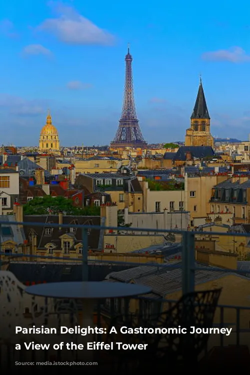 Parisian Delights: A Gastronomic Journey with a View of the Eiffel Tower