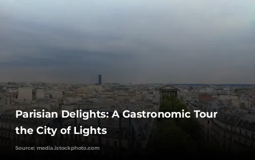 Parisian Delights: A Gastronomic Tour of the City of Lights