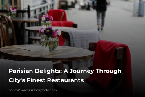 Parisian Delights: A Journey Through the City's Finest Restaurants