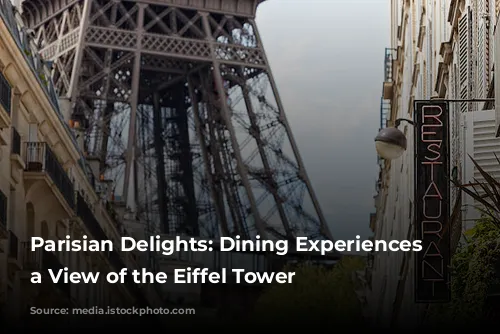  Parisian Delights: Dining Experiences with a View of the Eiffel Tower 