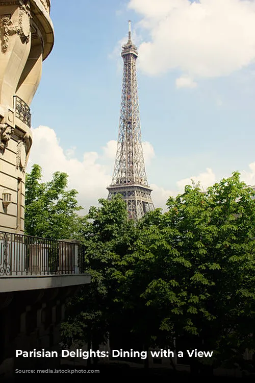 Parisian Delights: Dining with a View