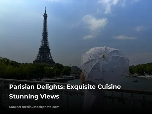 Parisian Delights: Exquisite Cuisine with Stunning Views