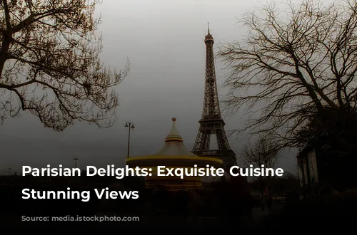 Parisian Delights: Exquisite Cuisine with Stunning Views