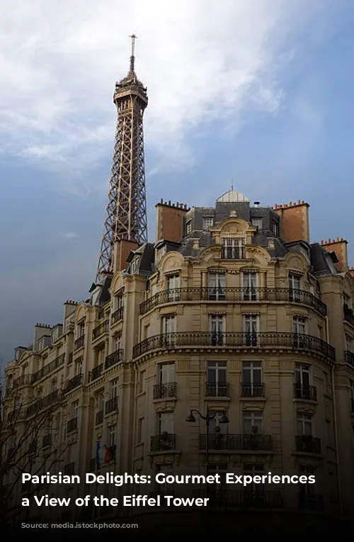 Parisian Delights: Gourmet Experiences with a View of the Eiffel Tower