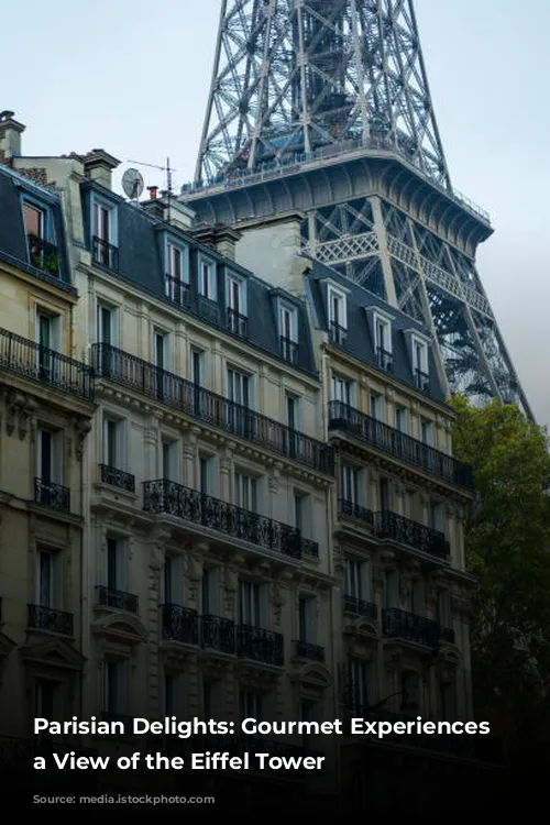 Parisian Delights: Gourmet Experiences with a View of the Eiffel Tower