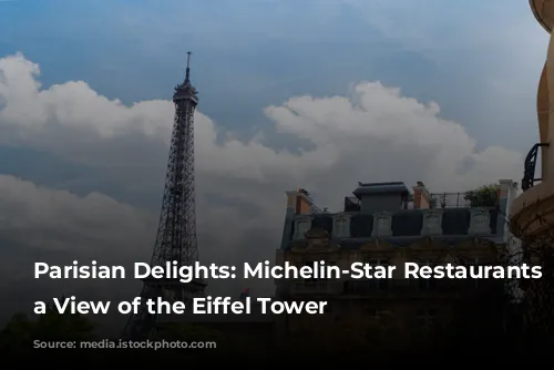 Parisian Delights: Michelin-Star Restaurants with a View of the Eiffel Tower