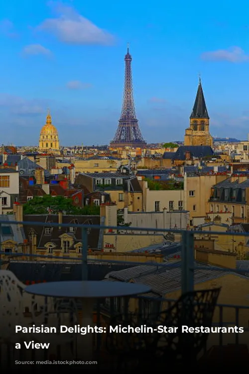 Parisian Delights: Michelin-Star Restaurants with a View