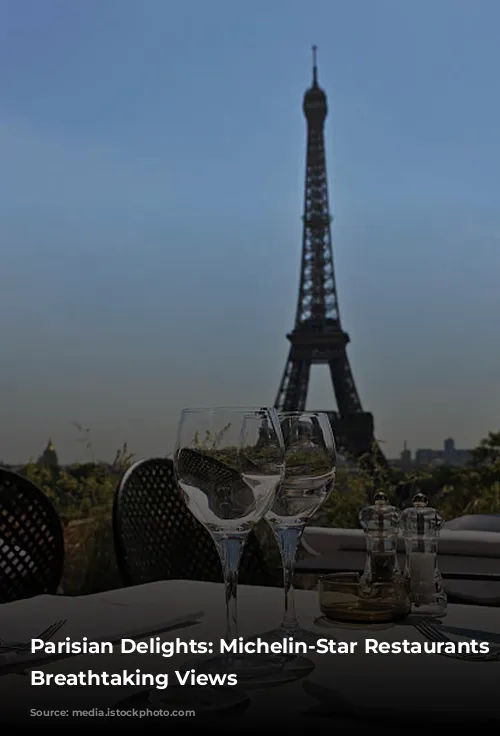 Parisian Delights: Michelin-Star Restaurants with Breathtaking Views