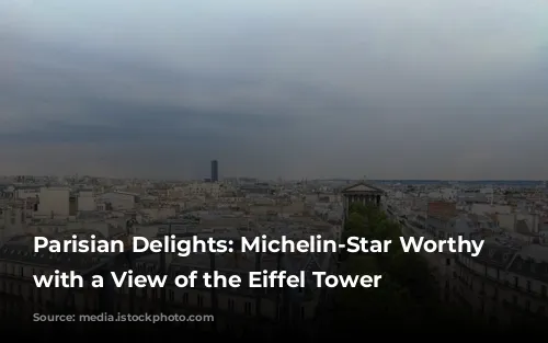 Parisian Delights: Michelin-Star Worthy Restaurants with a View of the Eiffel Tower