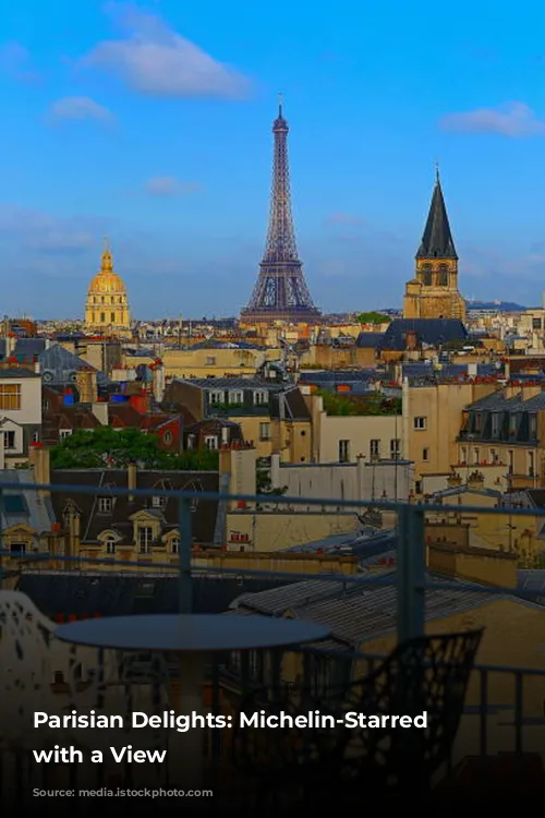 Parisian Delights: Michelin-Starred Restaurants with a View