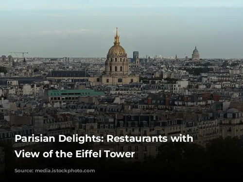 Parisian Delights: Restaurants with a View of the Eiffel Tower