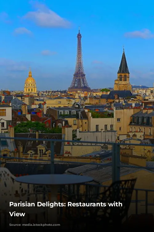  Parisian Delights: Restaurants with a View