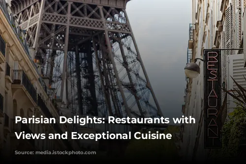 Parisian Delights: Restaurants with Stunning Views and Exceptional Cuisine