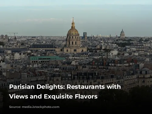  Parisian Delights:  Restaurants with Stunning Views and Exquisite Flavors