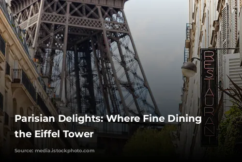 Parisian Delights: Where Fine Dining Meets the Eiffel Tower