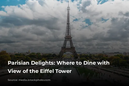 Parisian Delights: Where to Dine with a View of the Eiffel Tower