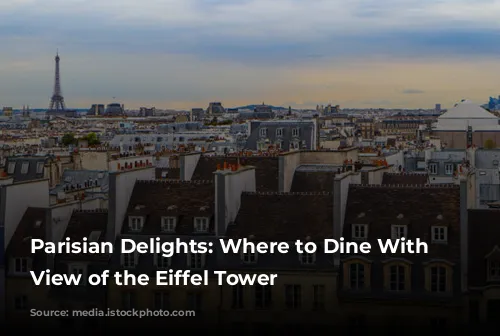 Parisian Delights: Where to Dine With a View of the Eiffel Tower