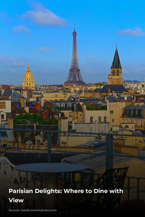 Parisian Delights: Where to Dine with a View