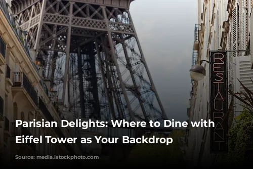 Parisian Delights: Where to Dine with the Eiffel Tower as Your Backdrop