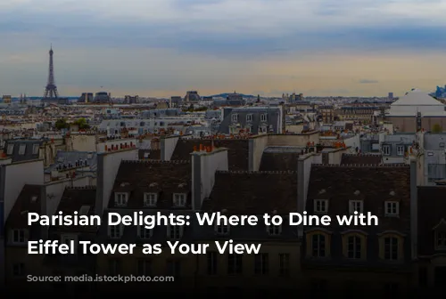 Parisian Delights: Where to Dine with the Eiffel Tower as Your View