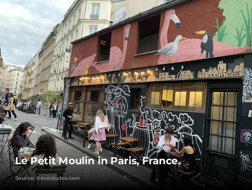 Le Petit Moulin in Paris, France.