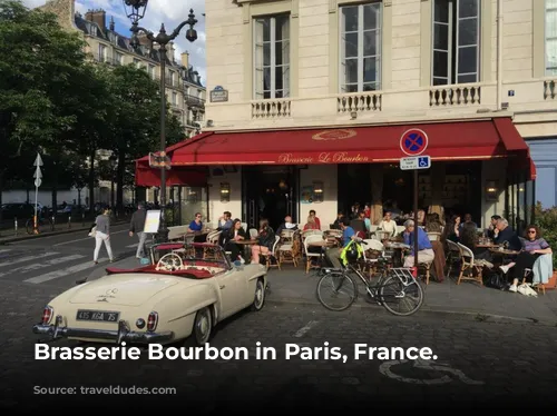 Brasserie Bourbon in Paris, France.