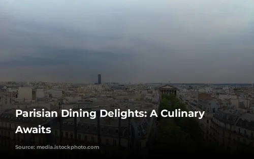 Parisian Dining Delights: A Culinary Adventure Awaits