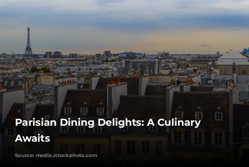 Parisian Dining Delights: A Culinary Adventure Awaits