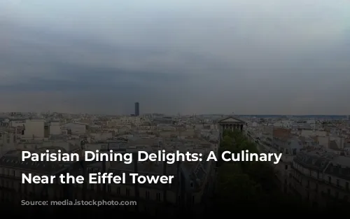 Parisian Dining Delights: A Culinary Journey Near the Eiffel Tower