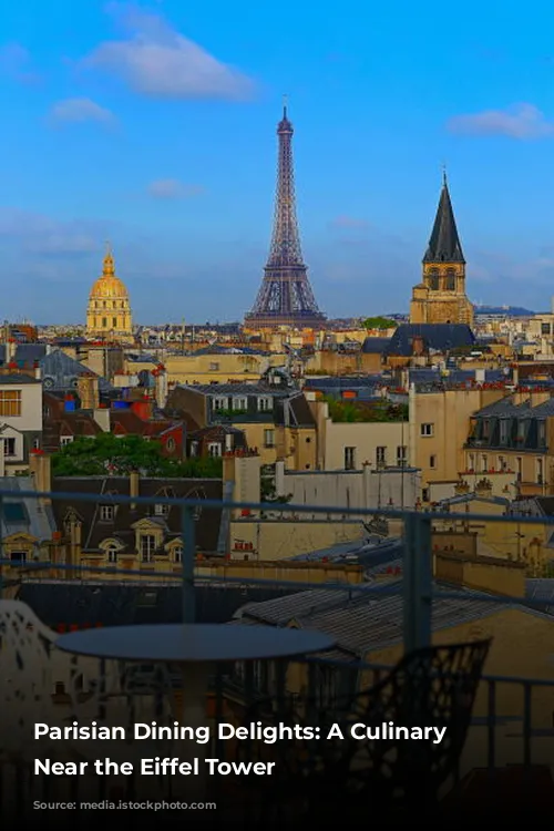 Parisian Dining Delights: A Culinary Journey Near the Eiffel Tower