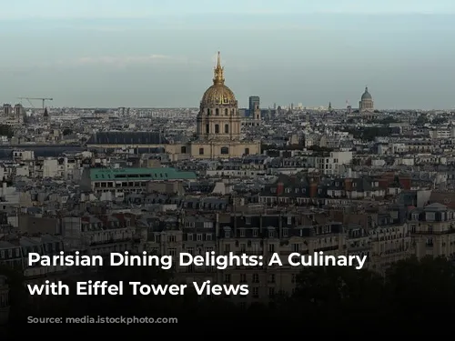 Parisian Dining Delights: A Culinary Journey with Eiffel Tower Views