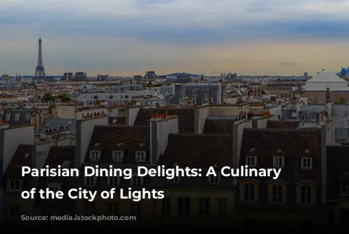 Parisian Dining Delights: A Culinary Tour of the City of Lights