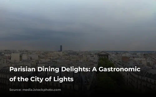 Parisian Dining Delights: A Gastronomic Tour of the City of Lights