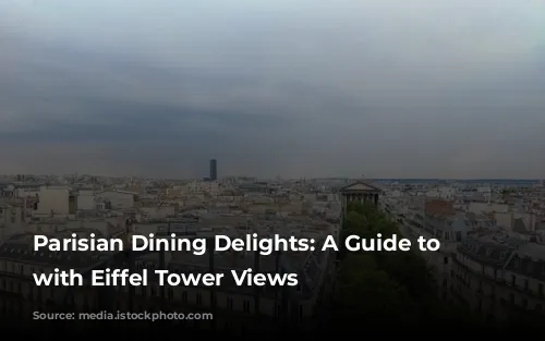 Parisian Dining Delights: A Guide to Restaurants with Eiffel Tower Views