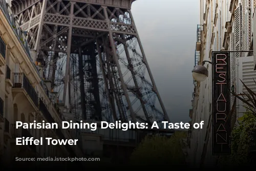 Parisian Dining Delights: A Taste of the Eiffel Tower