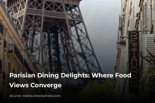 Parisian Dining Delights: Where Food and Views Converge