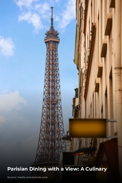 Parisian Dining with a View: A Culinary Journey