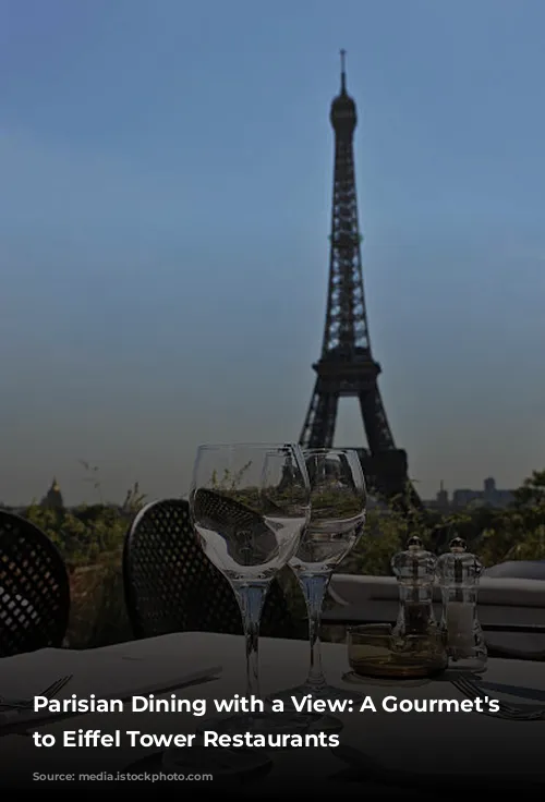 Parisian Dining with a View:  A Gourmet's Guide to Eiffel Tower Restaurants