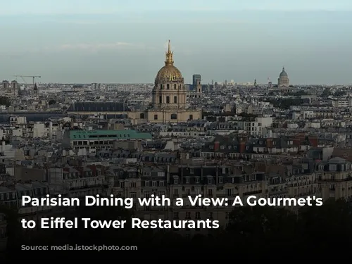 Parisian Dining with a View:  A Gourmet's Guide to Eiffel Tower Restaurants