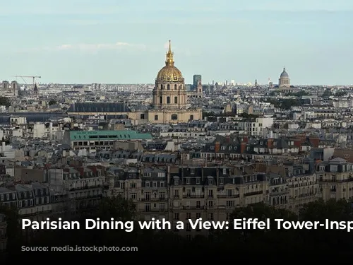 Parisian Dining with a View: Eiffel Tower-Inspired Delights