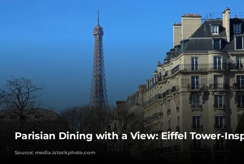 Parisian Dining with a View: Eiffel Tower-Inspired Delights