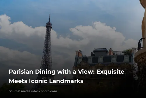 Parisian Dining with a View: Exquisite Cuisine Meets Iconic Landmarks