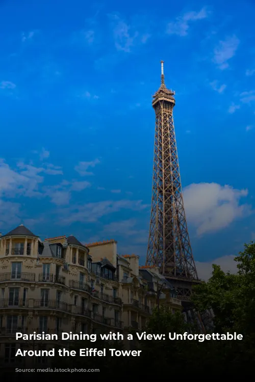 Parisian Dining with a View: Unforgettable Experiences Around the Eiffel Tower