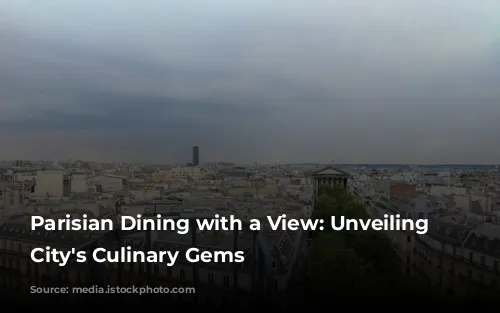 Parisian Dining with a View: Unveiling the City's Culinary Gems