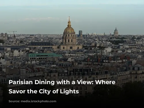 Parisian Dining with a View: Where to Savor the City of Lights