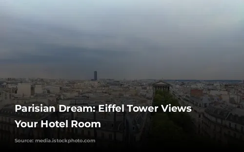  Parisian Dream:  Eiffel Tower Views From Your Hotel Room