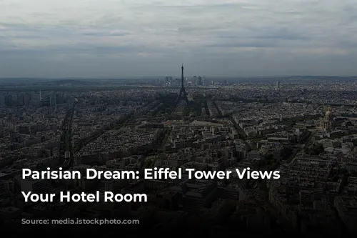  Parisian Dream:  Eiffel Tower Views From Your Hotel Room